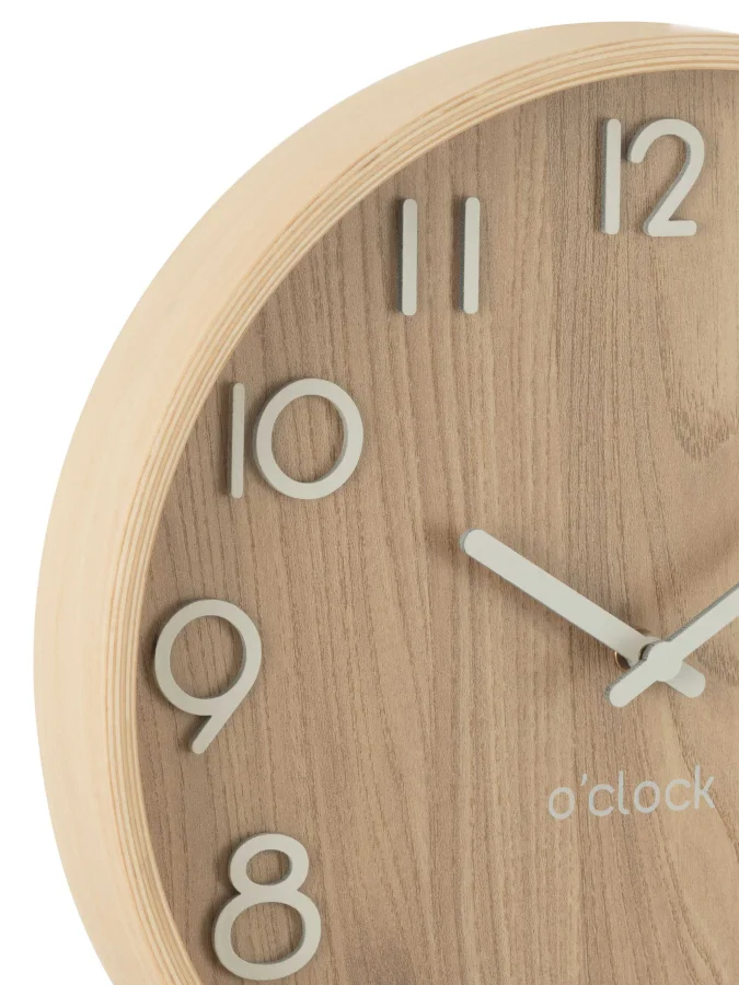 J-Line - ბეჟი კედლის საათი,... 2