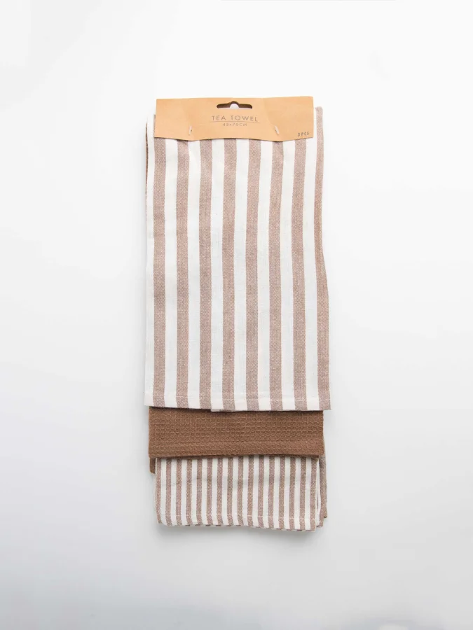 Koopman - Tea Towel, Brown,...