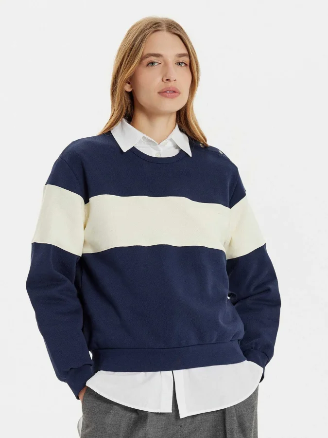Gant - COLOR BLOCK C-NECK...