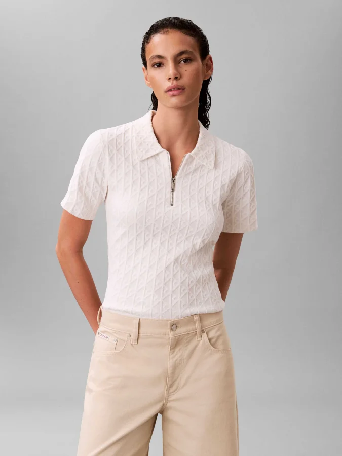 CALVIN KLEIN - AOP Textured...