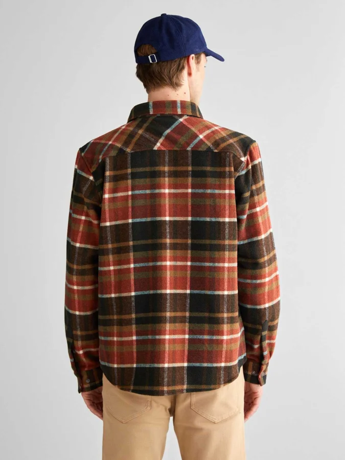 Gant - PLAID Wool JACKET 2