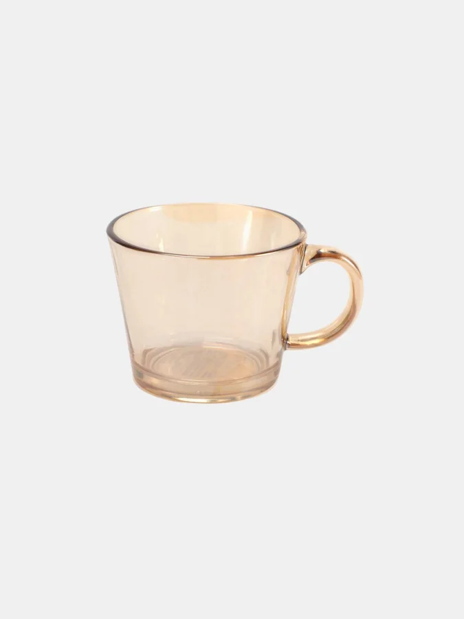LÄTT LIV - Glass Mug - Amber