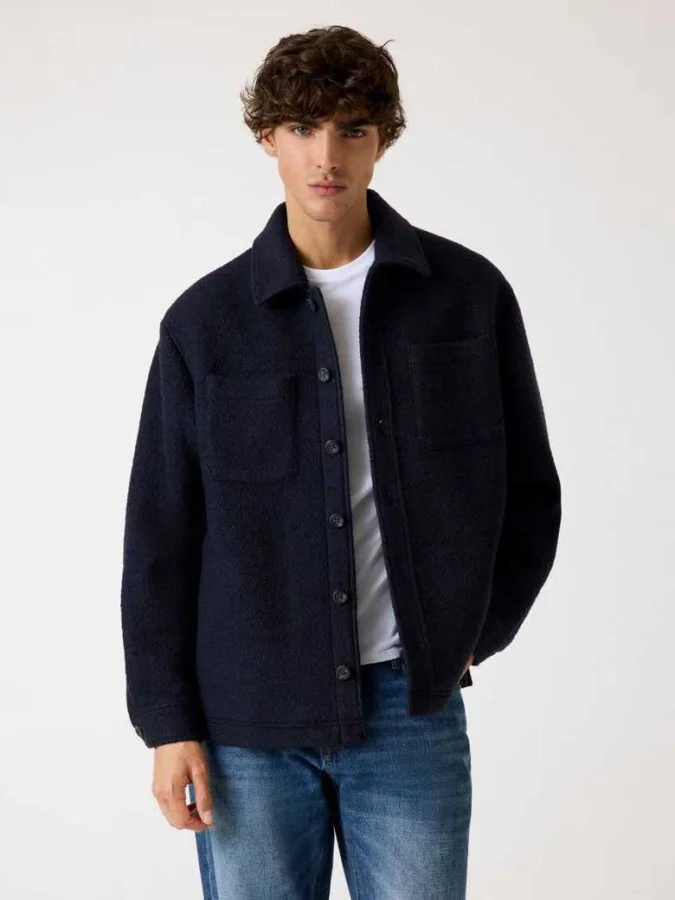 GUESS - FURRY OVERSHIRT