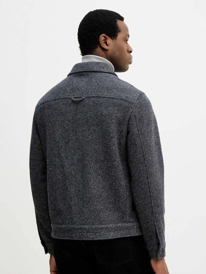 GUESS - HARRINGBONE OVERSHIRT 2