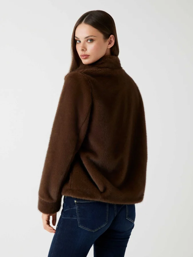 GUESS - LUNA FAUX FUR JACKET 2