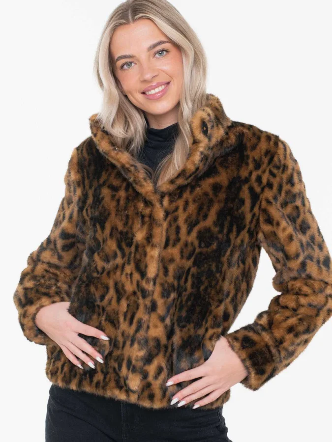 GUESS - LUNA FAUX FUR...