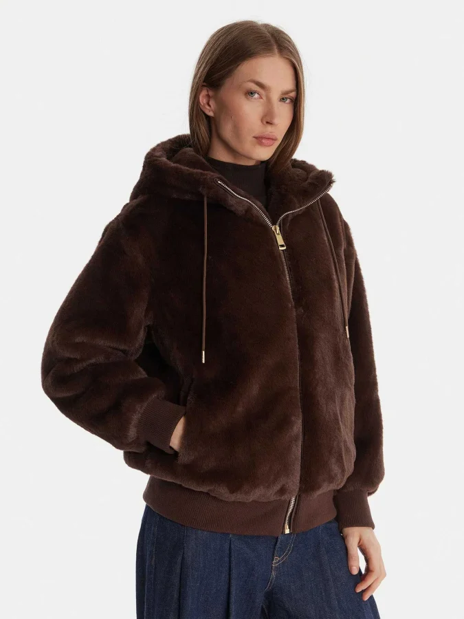 GUESS - LUCREZIA FAUX FUR...