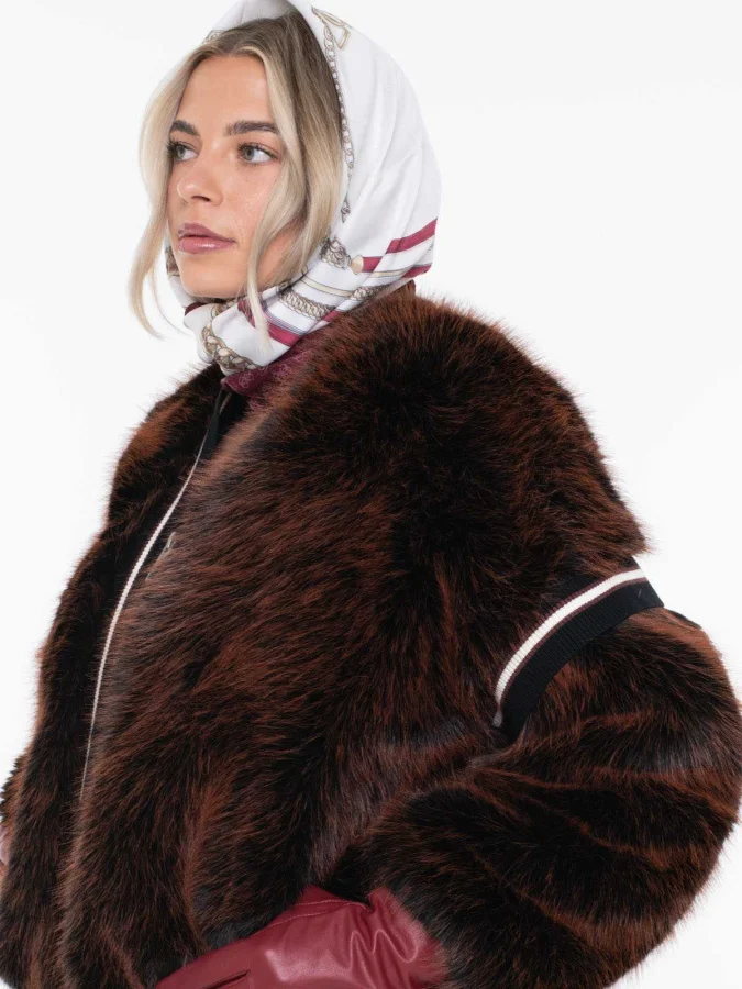 GUESS - KATIA FAUX FUR RIB... 2