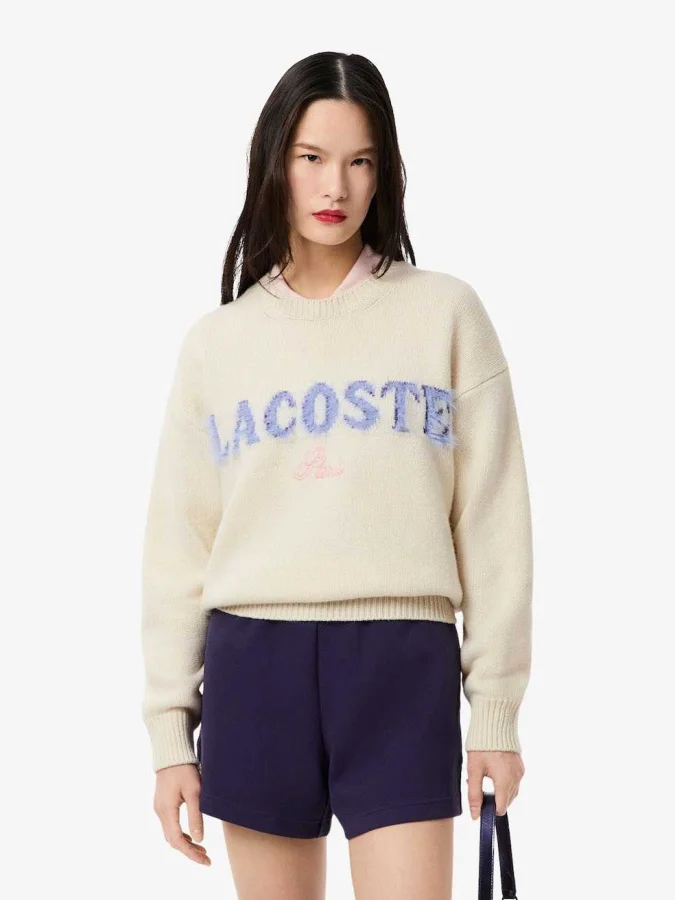 Lacoste - Intarsia Branded...