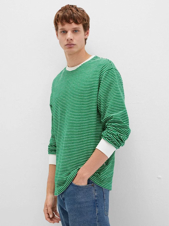 Mavi - STRIPE LONG SLEEVE TEE