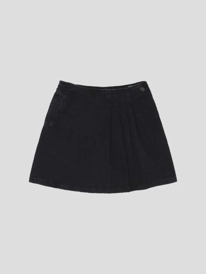 GUESS - SKIRT BLACK RIGID...
