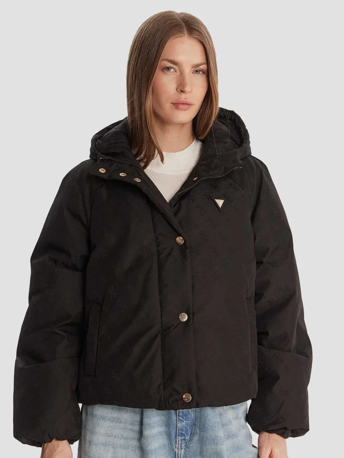 GUESS - 4G BOXY PUFFER JACKET