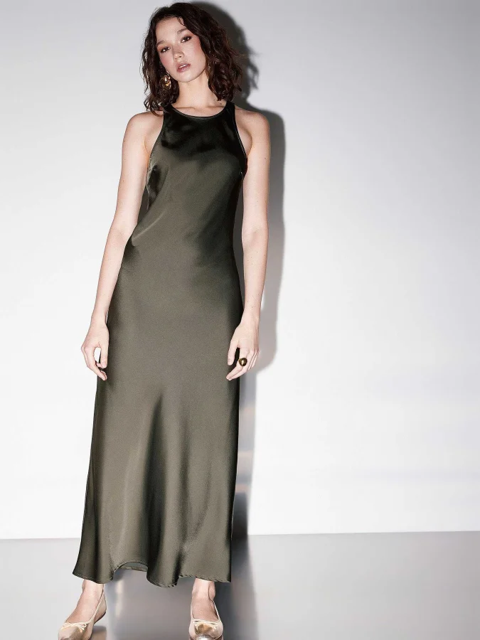 ONLY - ONLMIKA VIS SATIN...