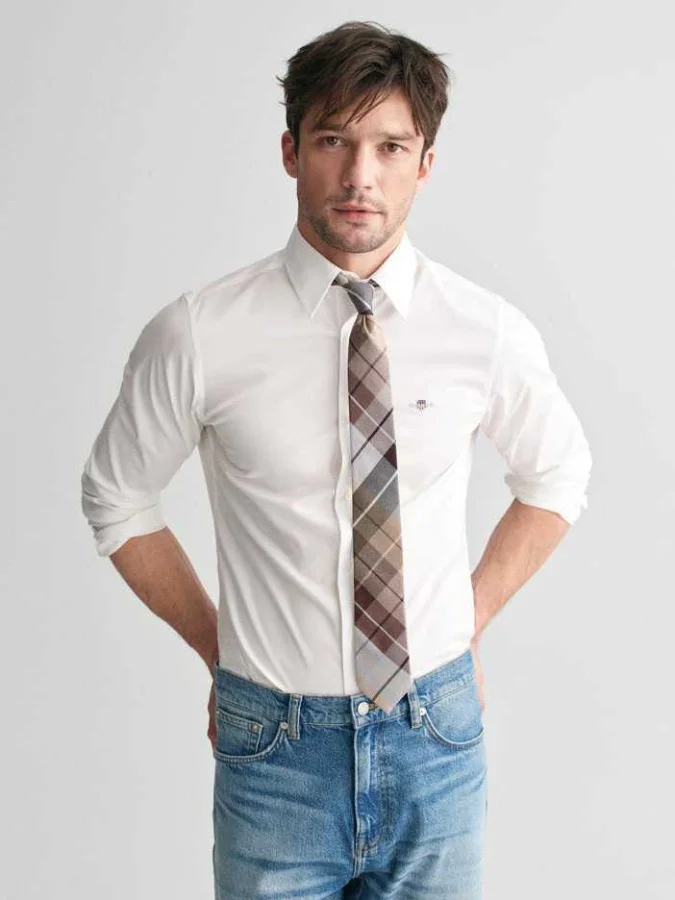 GANT - SLIM POPLIN STRETCH...