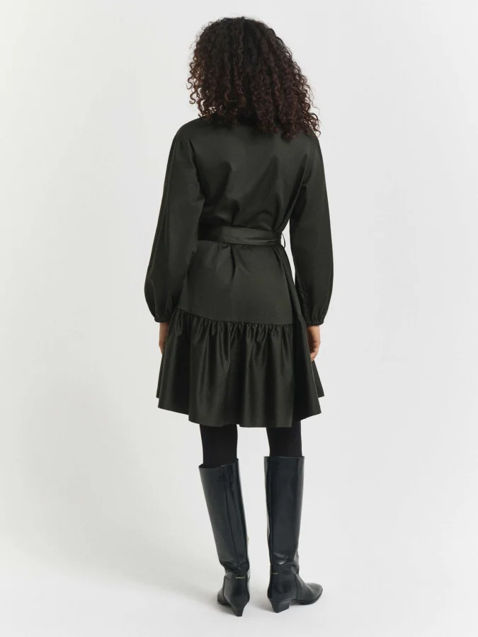 GANT - COTTON SATIN LS DRESS 2