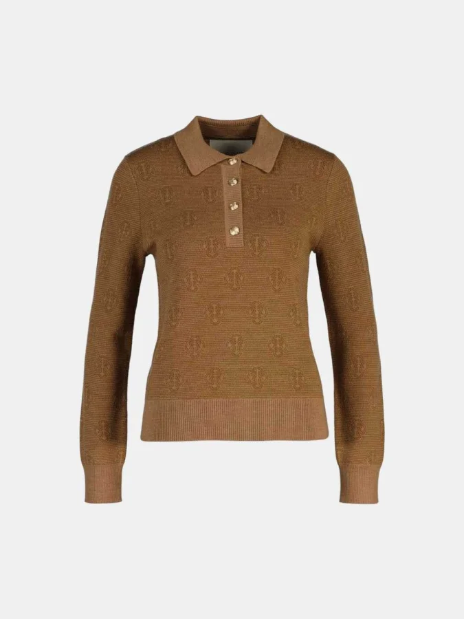 GANT - MONOGRAM KNIT POLO