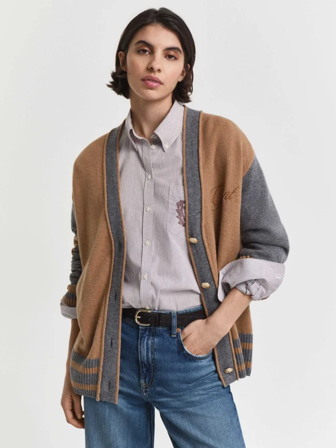 GANT - GANT VARSITY V-NECK...