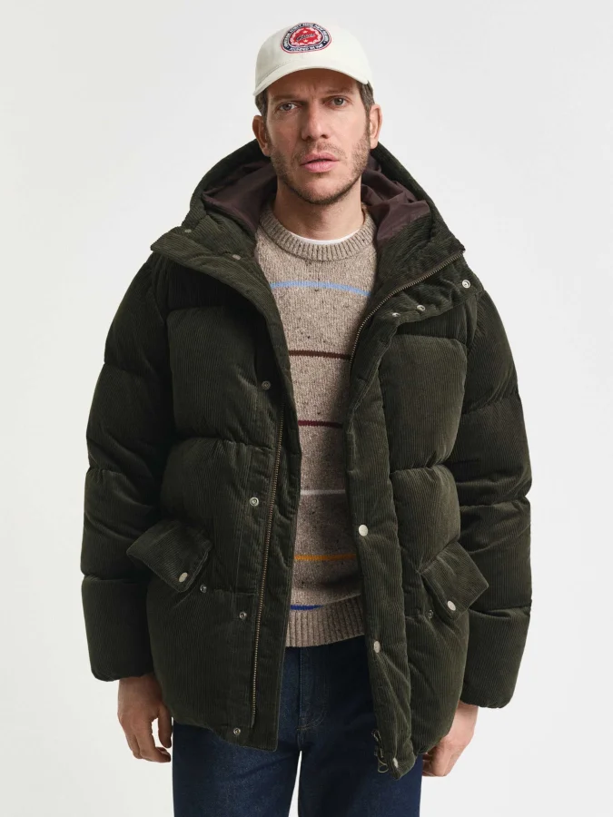 GANT - CORD DOWN PUFFER JACKET