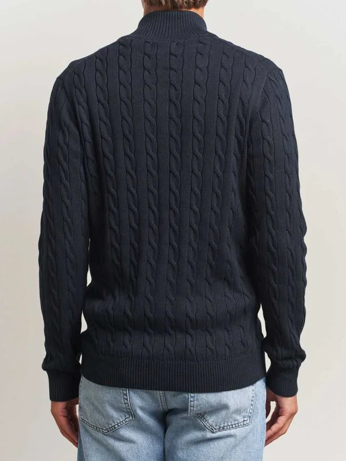 GANT - COTTON CABLE ZIPPED... 2