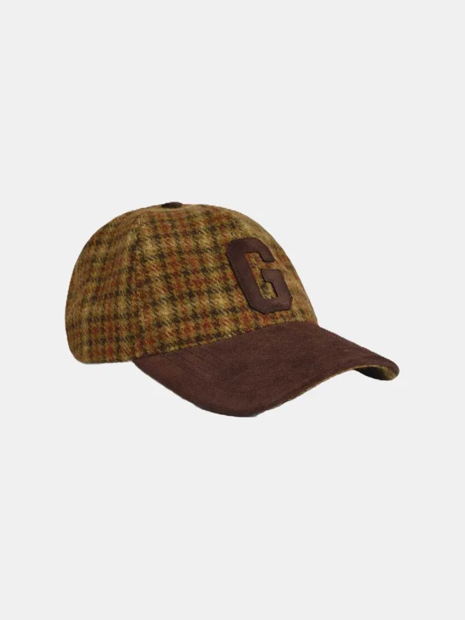 GANT - CHECKED WOOL CAP