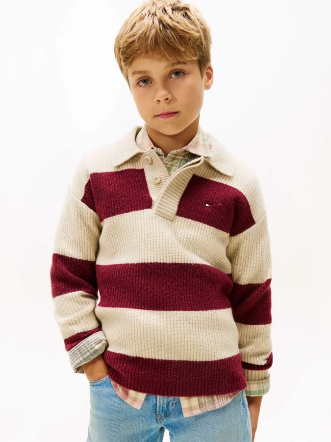 TOMMY HILFIGER - WOOL BLEND...