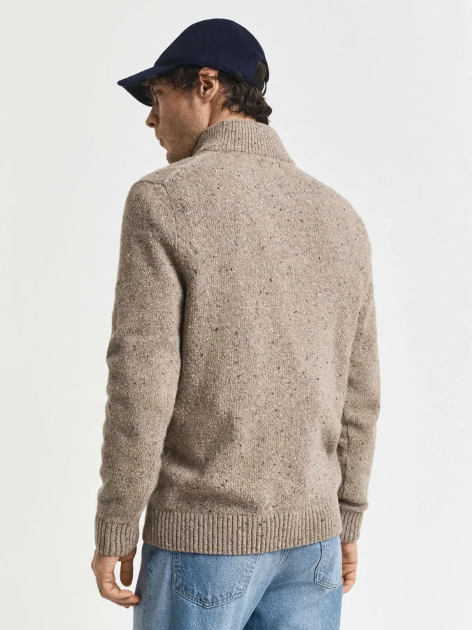 GANT - WOOL BLEND NEPS HALF... 2