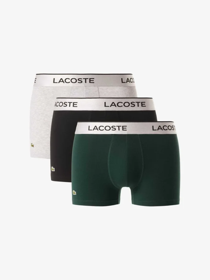 Lacoste - 3-pack Silver...