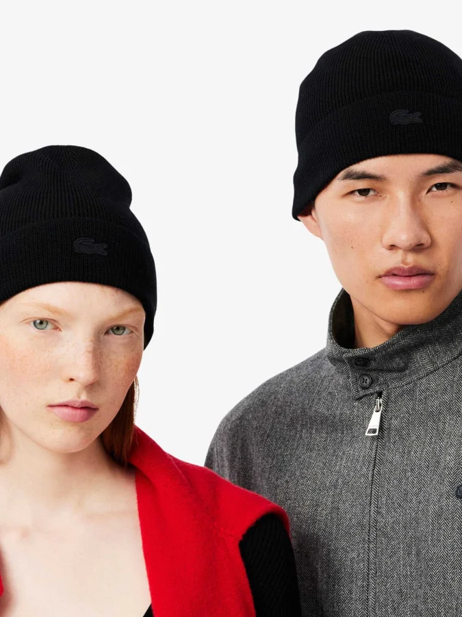 Lacoste - Ribbed Cuff Wool... 2