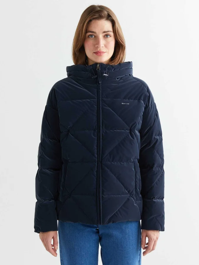 GANT - LOGO-PRINTED PADDED...