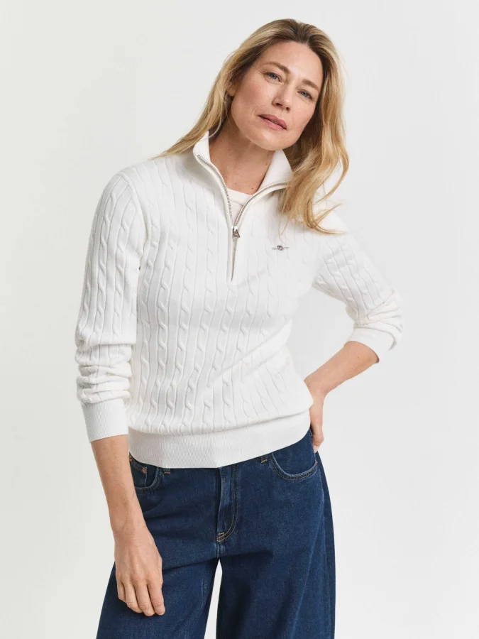 GANT - STRETCH COTTON CABLE...