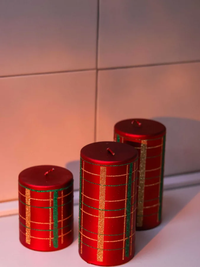 J-Line - სანთელი, 7.5 X 7.5...