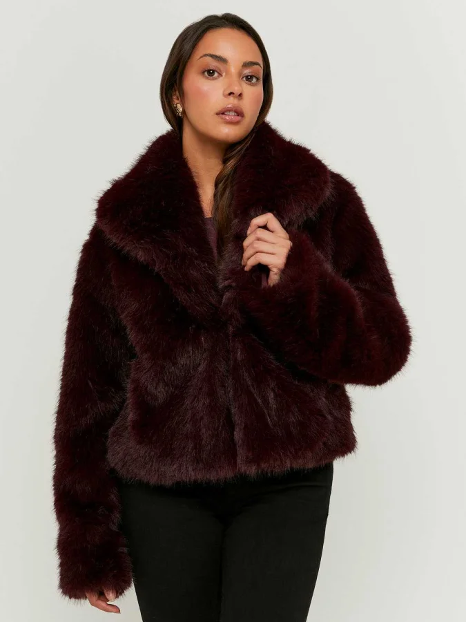 Tally Weijl - Burgundy Faux...