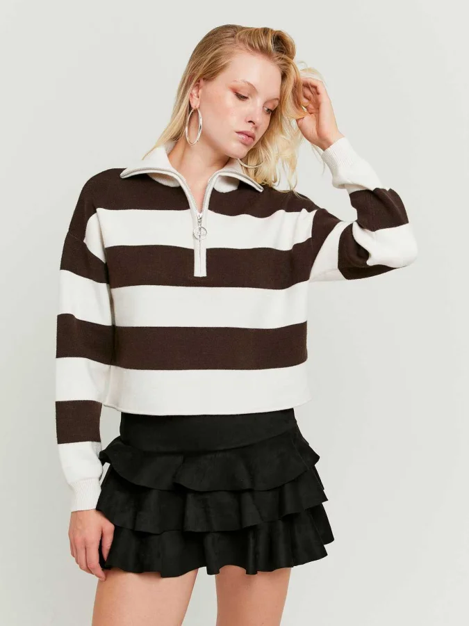 Tally Weijl - White Striped...