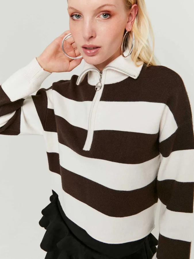 Tally Weijl - White Striped... 2