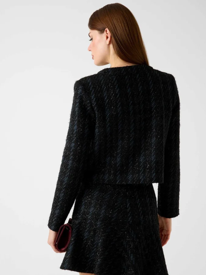 GUESS - LS ANDIE TWEED JKT 2