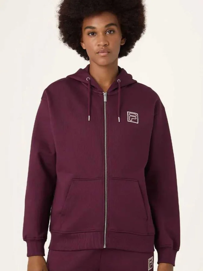 Fila - LAGRIO loose zip hoodie