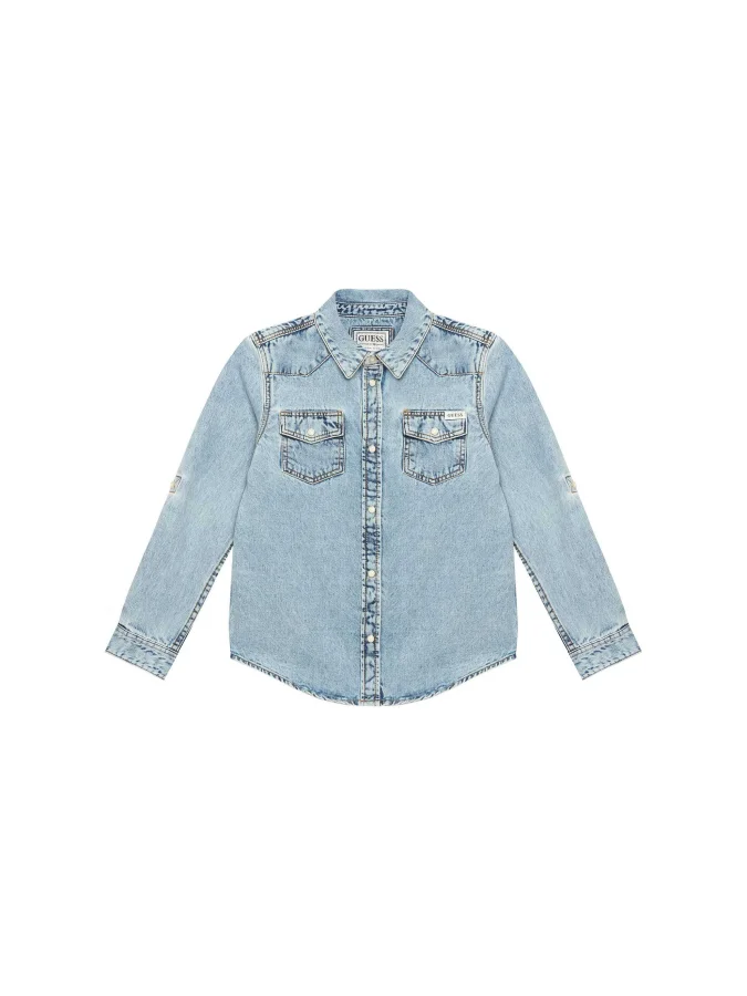 GUESS - DENIM ADJ. LS SHIRT