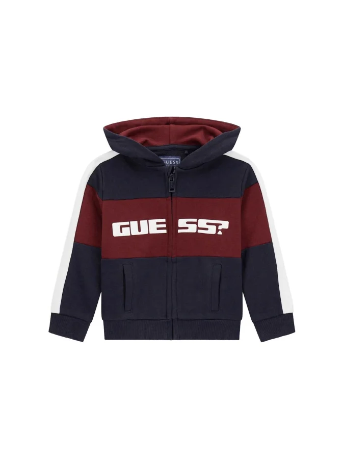 GUESS - LS HOODED ACTIVE...