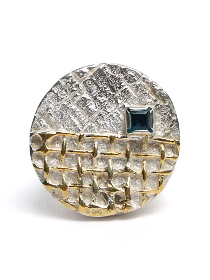 GENE - ვერცხლის ბეჭედი ბადით