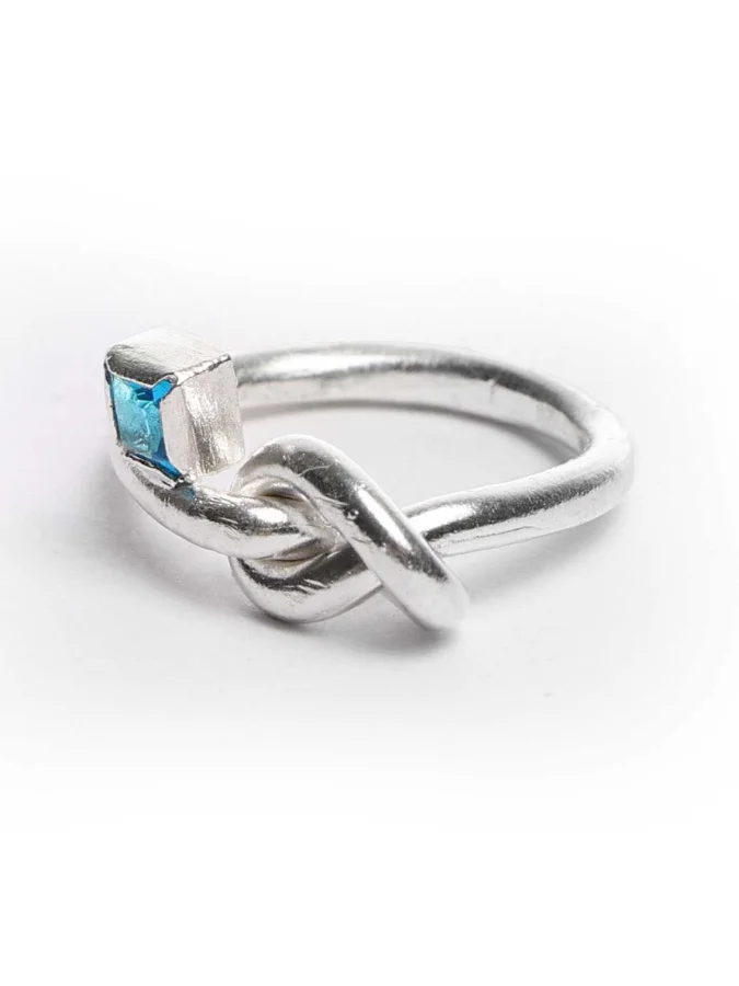 GENE - ვერცხლის ბეჭედი კვანძით 2