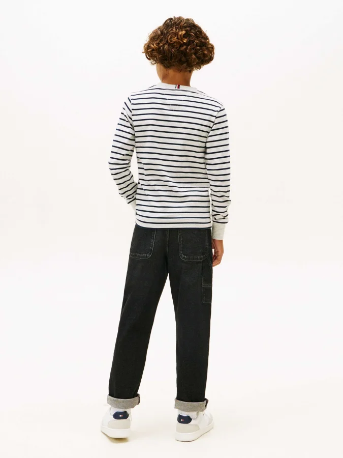 Tommy Hilfiger - STRIPE TEE LS 2