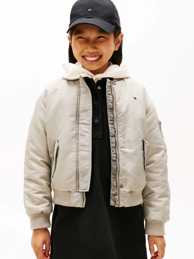 Tommy Hilfiger - WASHED BOMBER