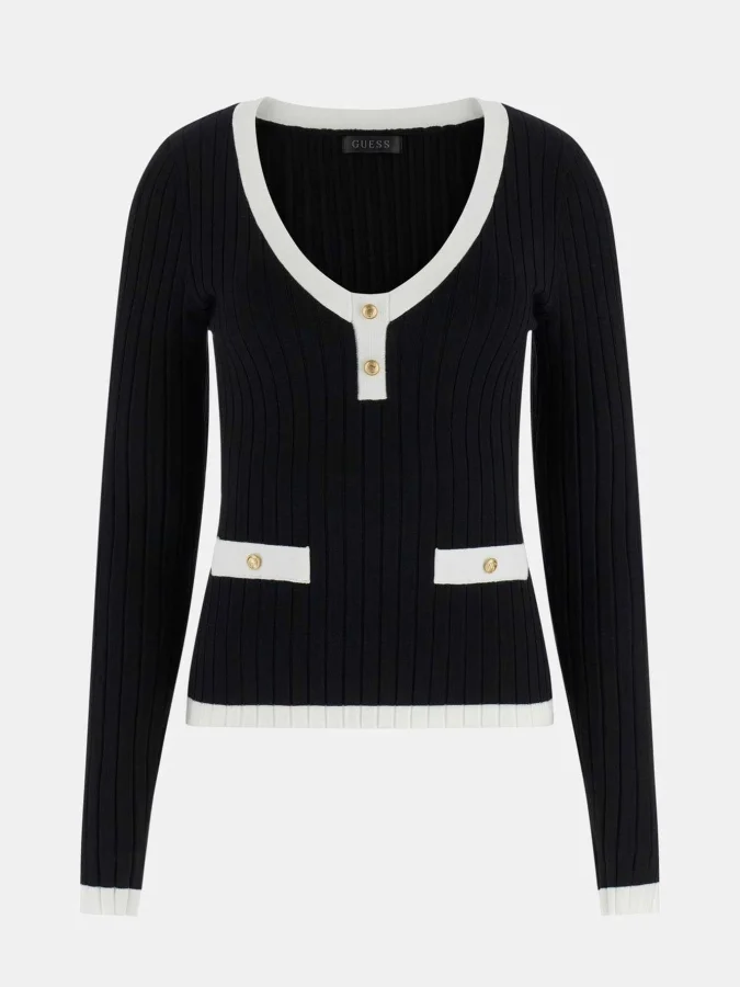 GUESS - LS VN LAUREL SWTR