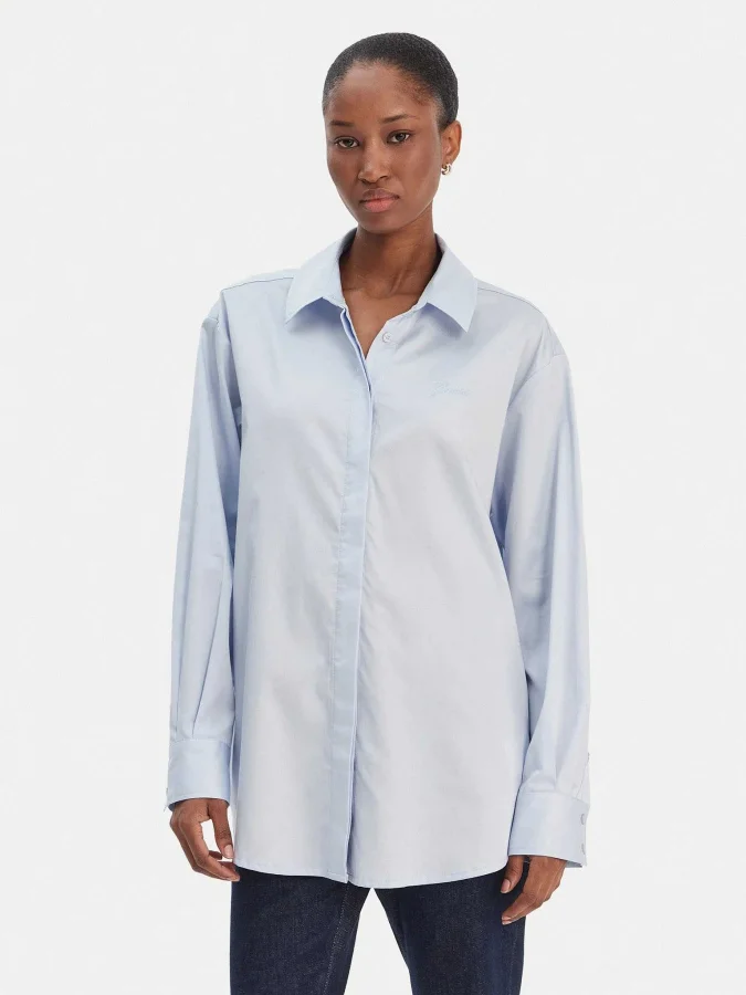 GUESS - LS DANILA POPLIN SHIRT