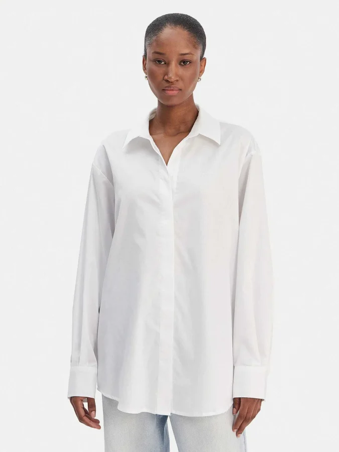 GUESS - LS DANILA POPLIN SHIRT