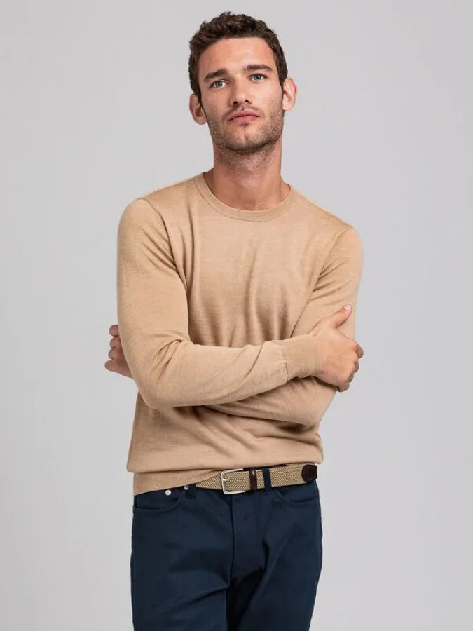 Gant - WASHABLE MERINO C-NECK