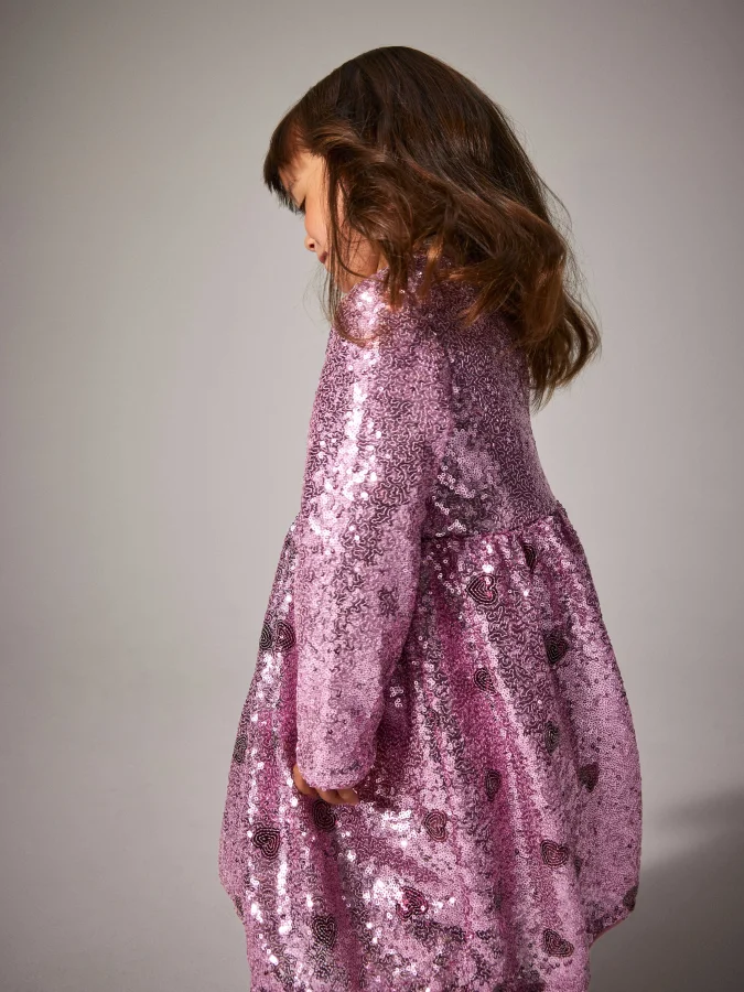 NAME IT - NMFRUSCING LS DRESS 2