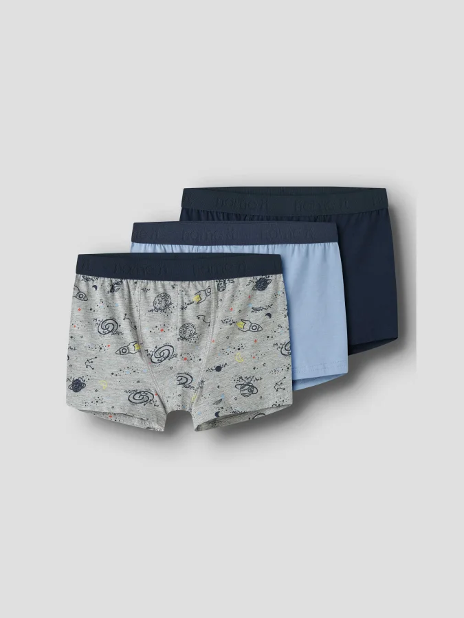 NAME IT - NKMBOXER 3P GREY...