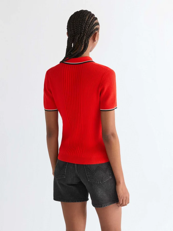 WRANGLER - QUARTER ZIP POLO 2