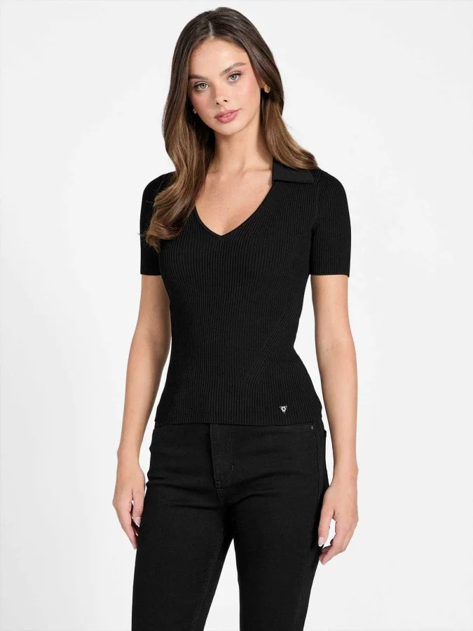 GUESS - SS VN COLLAR STELLA...